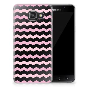 Samsung Galaxy A3 2016 TPU bumper Waves Roze