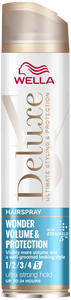 Wella Deluxe Hairspray - Wonder Volume & Protection