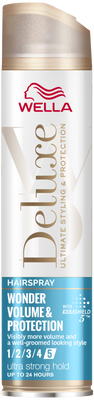Wella Deluxe Hairspray - Wonder Volume & Protection