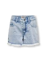Kids ONLY zomer jeans short meisjes - blauw - Kogrobyn