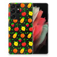 Samsung Galaxy S21 Ultra | Siliconen Case | Fruits
