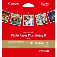 Canon PP-201 13x13 cm 20 vel Photo Paper Plus Glossy II 265 g - thumbnail