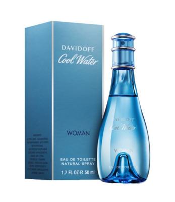 Davidoff eau de toilette spray coolwater woman 50ml dames