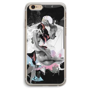 Camouflage de sommeil: iPhone 6 Plus / 6S Plus Transparant Hoesje