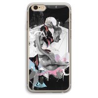 Camouflage de sommeil: iPhone 6 Plus / 6S Plus Transparant Hoesje
