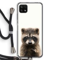 Rocco: Samsung Galaxy A22 5G Transparant Hoesje met koord