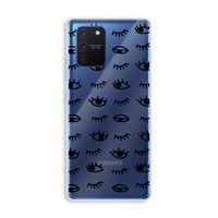 Eye pattern #2: Samsung Galaxy Note 10 Lite Transparant Hoesje Eye pattern #2: Samsung Galaxy Note 10 Lite Transparant Hoesje