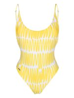 Kiton maillot de bain à imprimé abstrait - Jaune - thumbnail