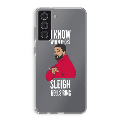 Sleigh Bells Ring: Samsung Galaxy S21 FE Transparant Hoesje