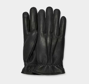 Ugg M3 point leather glove 100064 BLK black Zwart maat M