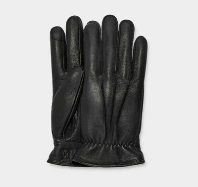Ugg M3 point leather glove 100064 BLK black Zwart maat M
