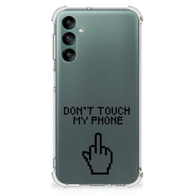 Samsung Galaxy A24 Anti Shock Case Finger Don't Touch My Phone Samsung Galaxy A24 Anti Shock Case Finger Don't Touch My Phone