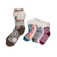 Basic Comfort sokken ijsbloem one size