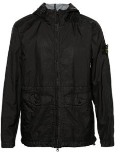 Stone Island veste Membrana 3L TC à capuche - Noir