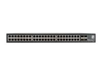 LevelOne GTU-5211 netwerk-switch Unmanaged Gigabit Ethernet (10/100/1000) Zwart