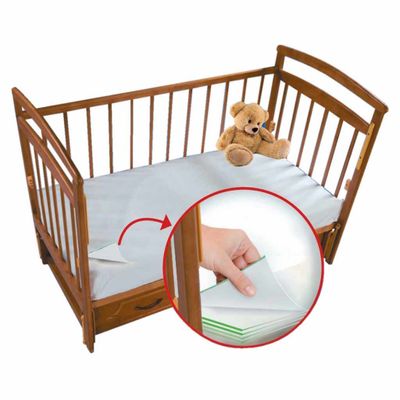 Disposable hoeslaken - Afscheurbare lakens | Kinderbed (130 x 70 x 25 cm) - 5 lagen | Matrasbeschermers | New Bedding | DH2020 | New Bedding®