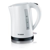 Severin WK 3494 waterkoker 1,5 l 2200 W Zwart, Wit - thumbnail