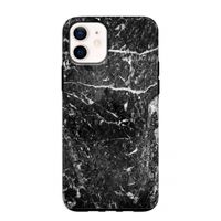 Zwart marmer: iPhone 12 mini Tough Case