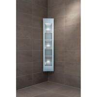 Sunshower Combi White UV- en infrarood opbouwapparaat 29x144x22.8cm full body 2000watt wit/aluminium 80052 - thumbnail
