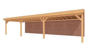 YARD Outdoor veranda SUBLIME Plat dak - 1100x400 cm- Plat dak- - YARD Outdoor