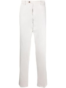 Lardini pantalon chino à coupe droite - Gris