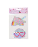 HEMA Stickers XL regenboog - 2 stuks