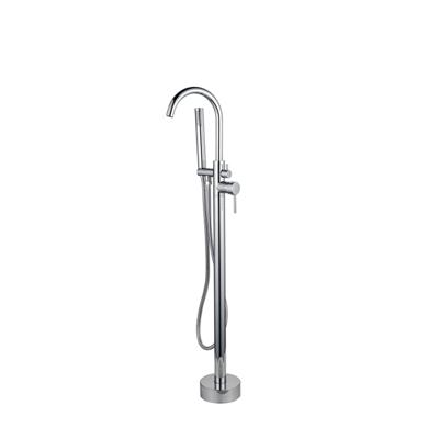 Fortifura Calvi Vrijstaande Badkraan - 113cm - handdoucheset - chroom SW377817
