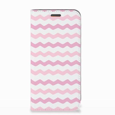 Motorola Moto E5 Play | Hoesje met Magneet | Waves Roze