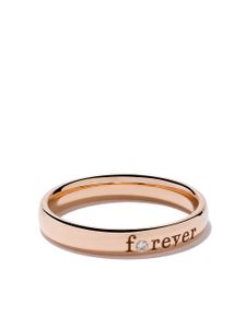 De Beers Jewellers bague De Beers Forever en or rose et diamant