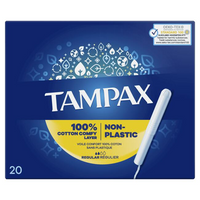 Tampax Regular Tampons Met Kartonnen Inbrenghuls - thumbnail