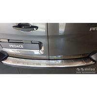 RVS Bumper beschermer passend voor Toyota Proace II Furgon 2016- 'Ribs' AV235442 - thumbnail