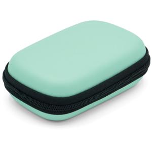 Tula Leather Case Seafoam voor Tula Mic