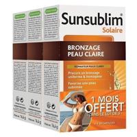 Nutreov Sunsublim Bruining Lichte Huidskleur Capsules Triopack 84Capsules