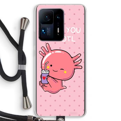 Love You A Lotl: Xiaomi Mi Mix 4 Transparant Hoesje met koord