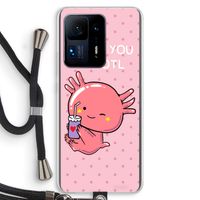 Love You A Lotl: Xiaomi Mi Mix 4 Transparant Hoesje met koord