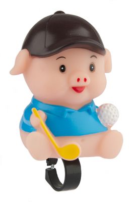 PexKids Fietshoorn varken - blauw