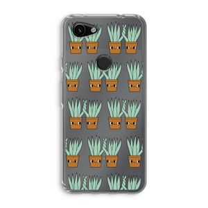 Sansevieria: Google Pixel 3a Transparant Hoesje