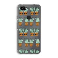 Sansevieria: Google Pixel 3a Transparant Hoesje Sansevieria: Google Pixel 3a Transparant Hoesje