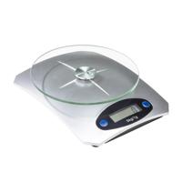 Digitale keukenweegschaal - zilver - tot 5 kg - elektrisch Digitale keukenweegschaal - zilver - tot 5 kg - elektrisch
