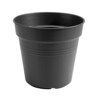Bloempot Green basics kweekpot 13 cm living black - Elho
