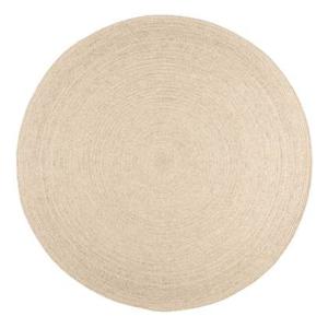 by fonQ Dots Wollen Vloerkleed Ø 200 cm  - Beige