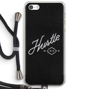 Hustle: iPhone 5 / 5S / SE Transparant Hoesje met koord