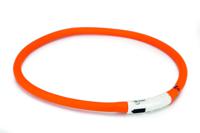 Safety Gear Halsband+USB Dogini Oranje