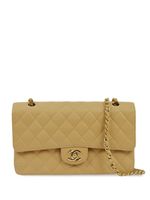 CHANEL Pre-Owned sac porté épaule Double Flap médium (2003) - Tons neutres