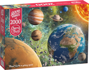 Planet Earth in galaxy Space Puzzel 2000 Stukjes