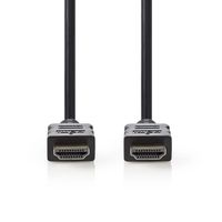 High Speed HDMI-kabel met Ethernet | HDMI-connector - HDMI-connector | 0,5 m | Zwart - thumbnail