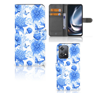 Hoesje voor OnePlus Nord CE 2 Lite Flowers Blue