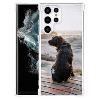 Fotohoesje Maken Galaxy S22 Ultra Anti-shock Back Cover | Eigen telefoonhoesje ontwerpen | Op maat gemaakt