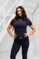 Unique The Label Nena Short Sleeve Dames Donkerblauw - Maat S - Kleur: Donkerblauw | Soccerfanshop