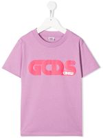 Gcds Kids t-shirt à logo imprimé - Violet